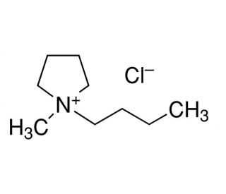 1-Butyl-1-methylpyrrolidinium chloride (CAS 479500-35-1) - chemical structure image