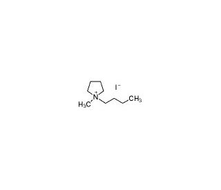 1-Butyl-1-methylpyrrolidinium iodide (CAS 56511-17-2) - chemical structure image