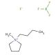 1-Butyl-1-methylpyrrolidinium tetrafluoroborate (CAS 345984-11-4) - chemical structure image