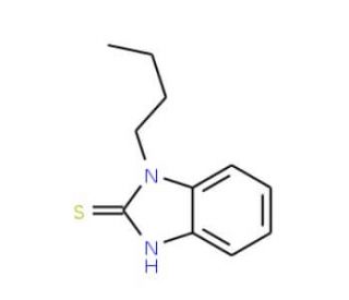 1-Butyl-1H-benzoimidazole-2-thiol (CAS 67624-27-5) - chemical structure image