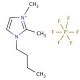 1-Butyl-2,3-dimethylimidazolium hexafluorophosphate (CAS 227617-70-1) - chemical structure image