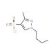 1-Butyl-3-methyl-1H-pyrazole-4-sulfonyl chloride (CAS 1006495-69-7) - chemical structure image