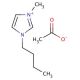 1-Butyl-3-methylimidazolium acetate (CAS 284049-75-8) - chemical structure image