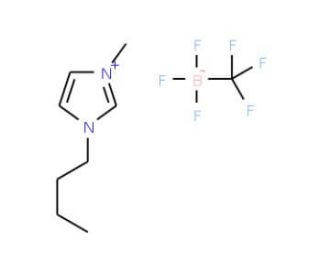 1-Butyl-3-methylimidazolium Trifluoro(trifluoromethyl)borate (CAS 741677-68-9) - chemical structure image