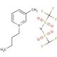 1-Butyl-3-methylpyridinium bis(trifluormethylsulfonyl)imide (CAS 344790-86-9) - chemical structure image