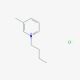 1-Butyl-3-methylpyridinium Chloride (CAS 125652-55-3) - chemical structure image