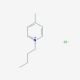 1-Butyl-4-methylpyridinium Chloride (CAS 112400-86-9) - chemical structure image