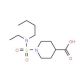1-{[Butyl(ethyl)amino]sulfonyl}piperidine-4-carboxylic acid - chemical structure image