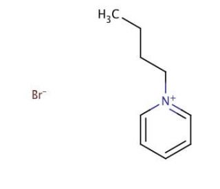 1-Butylpyridinium bromide (CAS 874-80-6) - chemical structure image