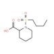 1-(butylsulfonyl)piperidine-2-carboxylic acid - chemical structure image