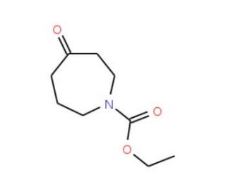 1-Carbethoxyazepan-4-one (CAS 56515-89-0) - chemical structure image