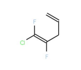 1-Chloro-1,2-difluoro-1,4-pentadiene (CAS 1730-23-0) - chemical structure image