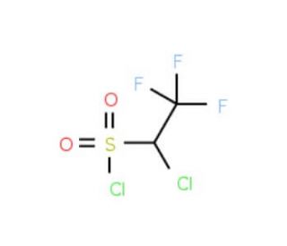 1-chloro-2,2,2-trifluoroethanesulfonyl chloride - chemical structure image
