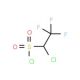 1-chloro-2,2,2-trifluoroethanesulfonyl chloride - chemical structure image