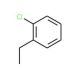 1-Chloro-2-ethylbenzene (CAS 89-96-3) - chemical structure image