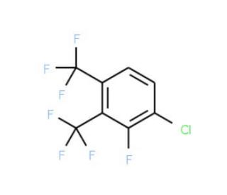 1-Chloro-2-fluoro-3,4-bis-(trifluoromethyl)benzene - chemical structure image