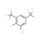 1-Chloro-2-fluoro-3,5-bis-(trifluoromethyl)benzene - chemical structure image