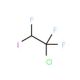 1-Chloro-2-iodo-1,1,2-trifluoroethane (CAS 354-26-7) - chemical structure image