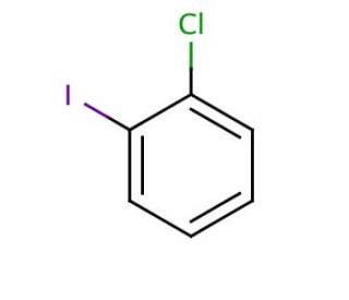 1-Chloro-2-iodobenzene (CAS 615-41-8) - chemical structure image