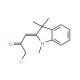 1-Chloro-3-(1,3,3-trimethyl-1,3-dihydro-indol-2-ylidene)-propan-2-one (CAS 92297-75-1) - chemical structure image