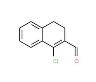 1-Chloro-3,4-dihydro-2-naphthalenecarbaldehyde (CAS 3262-03-1) - chemical structure image