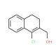 (1-Chloro-3,4-dihydro-2-naphthalenyl)methanol (CAS 128104-82-5) - chemical structure image