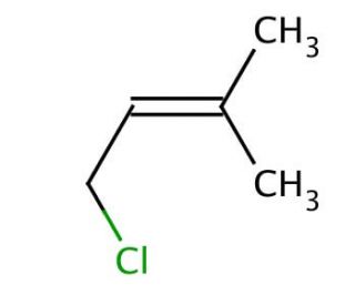 1-Chloro-3-methyl-2-butene (CAS 503-60-6) - chemical structure image