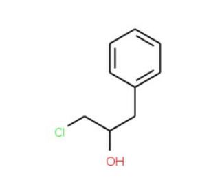 1-chloro-3-phenylpropan-2-ol (CAS 5396-65-6) - chemical structure image