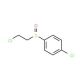 1-chloro-4-[(2-chloroethane)sulfinyl]benzene - chemical structure image
