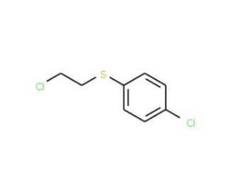 1-chloro-4-[(2-chloroethyl)thio]benzene (CAS 14366-73-5) - chemical structure image