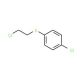 1-chloro-4-[(2-chloroethyl)thio]benzene (CAS 14366-73-5) - chemical structure image
