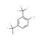 1-Chloro-4-(1,1-difluoroethyl)-2-(trifluoromethyl)benzene - chemical structure image