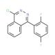 1-chloro-4-(2,5-difluorophenyl)phthalazine - chemical structure image