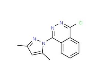 1-Chloro-4-(3,5-dimethyl-pyrazol-1-yl)-phthalazine - chemical structure image