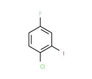 1-Chloro-4-fluoro-2-iodobenzene (CAS 202982-68-1) - chemical structure image