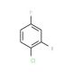 1-Chloro-4-fluoro-2-iodobenzene (CAS 202982-68-1) - chemical structure image