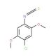1-chloro-4-isothiocyanato-2,5-dimethoxybenzene - chemical structure image
