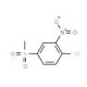 1-Chloro-4-methanesulfonyl-2-nitro-benzene (CAS 97-07-4) - chemical structure image