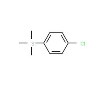 1-Chloro-4-(trimethylsilyl)benzene (CAS 10557-71-8) - chemical structure image
