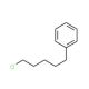 1-Chloro-5-phenylpentane (CAS 15733-63-8) - chemical structure image