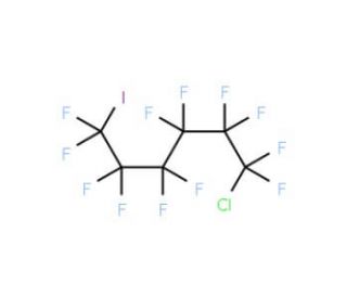 1-Chloro-6-iodoperfluorohexane (CAS 16486-97-8) - chemical structure image