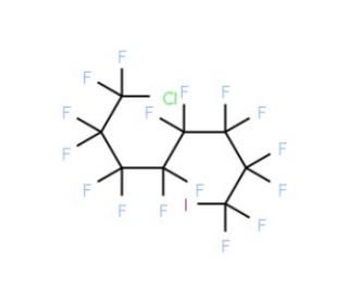 1-Chloro-8-iodoperfluorooctane (CAS 16486-98-9) - chemical structure image