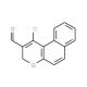 1-Chloro-formyl-3H-benzo[f]chromene (CAS 61603-25-6) - chemical structure image