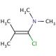 1-Chloro-N,N,2-trimethyl-1-propenylamine (CAS 26189-59-3) - chemical structure image