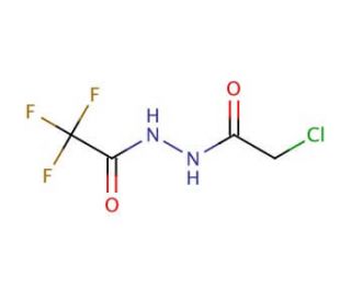 1-(Chloroacetyl)-2-(trifluoroacetyl)hydrazine (CAS 762240-99-3) - chemical structure image