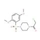 1-(chloroacetyl)-4-[(2,5-dimethoxyphenyl)sulfonyl]piperazine - chemical structure image