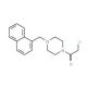 1-(chloroacetyl)-4-(1-naphthylmethyl)piperazine - chemical structure image