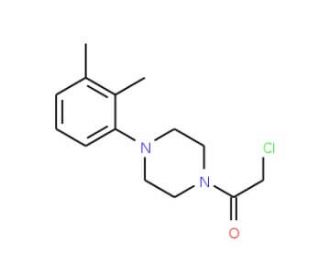 1-(chloroacetyl)-4-(2,3-dimethylphenyl)piperazine - chemical structure image