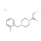 1-(chloroacetyl)-4-(2-methylbenzyl)piperazine hydrochloride - chemical structure image