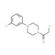 1-(chloroacetyl)-4-(3-chlorophenyl)piperazine - chemical structure image